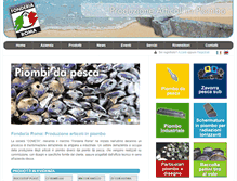 Tablet Screenshot of fonderiaroma.com